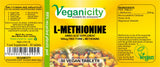 Veganicity L-Methionine 500mg