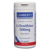 Lamberts L-Ornithine HCL 500mg 60s