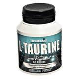 Health Aid L-Taurine 550mg with Vitamin B6 60s