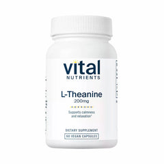 L-Theanine 200mg - 60 Capsules | Vital Nutrients