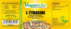 Veganicity L-Tyrosine 500mg