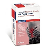 Lamberts Maximum Strength Milk Thistle 300mg 30's (BOX)