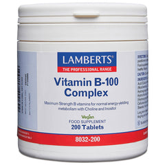 Lamberts Vitamin B-100 Complex 200's