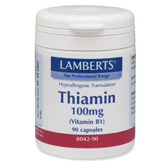 Lamberts Thiamin 100mg (Vitamin B1) 90's