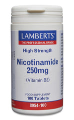 Lamberts Nicotinamide 250mg 100's (High Strength)