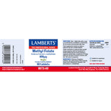 Lamberts Methyl Folate 400ug 60s