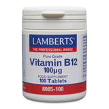 Lamberts Vitamin B12 100ug 100's