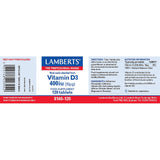 Lamberts Vitamin D3 400iu 120's