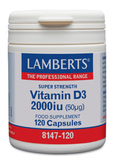 Lamberts Vitamin D3 2000iu 120's