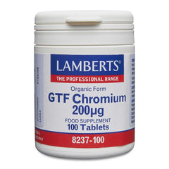 Lamberts GTF Chromium 200ug 100's
