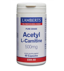 Lamberts Acetyl Carnitine 500mg 60's