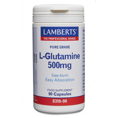 Lamberts L-Glutamine 500mg 90's