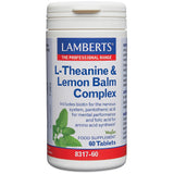Lamberts L-Theanine & Lemon Balm Complex 60's