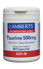 Lamberts Taurine 500mg 60's