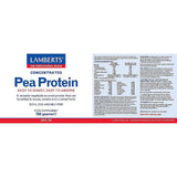 Lamberts Concentrated Pea Protein 750g