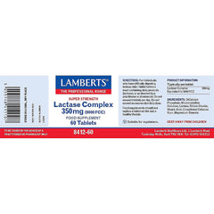 Lamberts Lactase Complex 350mg 60's