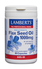 Lamberts Flax Seed Oil 1000mg 90's