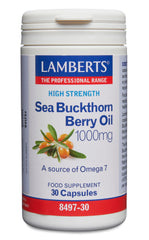 Lamberts Sea Buckthorn Berry Oil 1000mg 30's