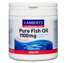 Lamberts Pure Fish Oil 1100mg 180's