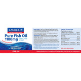 Lamberts Pure Fish Oil 1100mg 180's