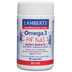 Lamberts Omega 3 For Kids Berry Bursts 60s