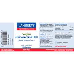 Lamberts Vegan Glucosamine HCl 120's