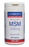 Lamberts MSM 1000mg 120's