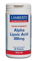 Lamberts Alpha Lipoic Acid 300mg 90's