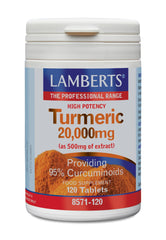 Lamberts Turmeric 20,000mg 120's