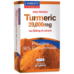 Lamberts Turmeric 20,000mg 60's (BOX)