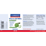 Lamberts Vitamin D3 1000iu Gummies 60s