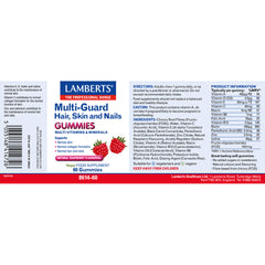 Lamberts Multi-Guard Hair, Skin and Nails Gummies 60s