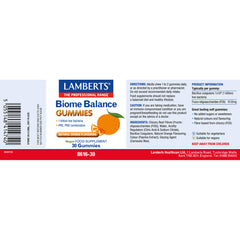 Lamberts Biome Balance Gummies 30s