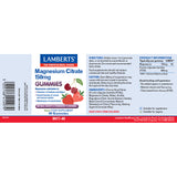 Lamberts Magnesium Citrate 150mg Gummies 40s