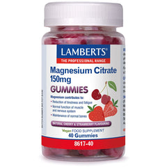 Lamberts Magnesium Citrate 150mg Gummies 40s