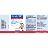 Lamberts Pet Nutrition EliminEase for dogs 90's