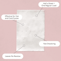 Spruce Laundry Sheets Bio Fragrance-Free 30 Sheets Up To 60 Loads
