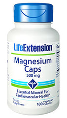 Life Extension Magnesium Caps 500mg 100's