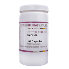 Specialist Herbal Supplies (SHS) Licorice Capsules 100s