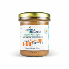 Lifeforce Organics Activated Smooth Italian Almond Nut Butter (Organic) 180g