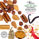 Lifeforce Organics Activated Mixed Nuts Sweet & Spicy (Organic) 125g