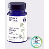 Higher Nature Lion's Mane & Ginkgo 30s