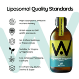 Well.Actually. Liposomal Magnesium Bisglycinate Apple Twist Flavour 250ml
