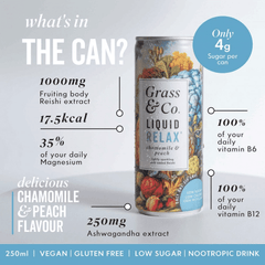 Grass & Co Liquid RELAX Chamomile & Peach 250ml