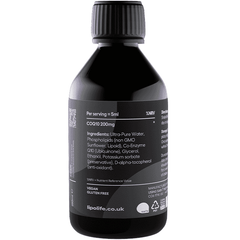 Lipolife LLQ1 CoQ10 Unflavoured 240ml (Liposomal)