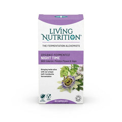 Living Nutrition Organic Fermented Night Time 60's