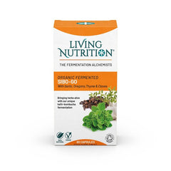 Living Nutrition Organic Fermented SIBO-Go 60's