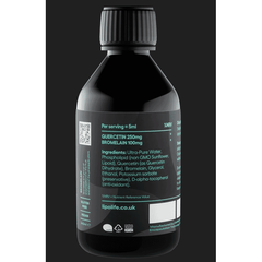 Lipolife LQB1 Quercetin & Bromelain Unflavoured 240ml (Liposomal)