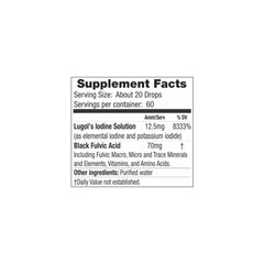 Lugol's Iodine - 60ml | Mother Earth Labs