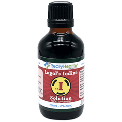 The Really Healthy Company Lugols Iodine with Dropper 7% 50ml